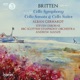 BRITTEN/CELLO SYMPHONY cover art