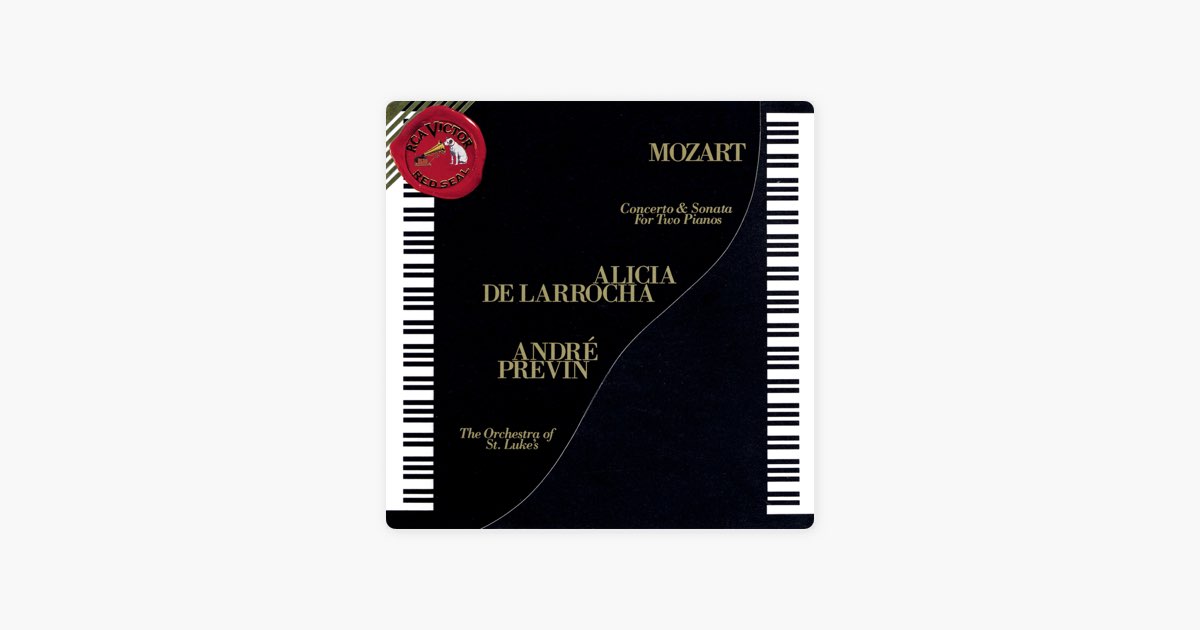 Mozart: Concerto & Sonata for 2 Pianos - アリシア・デ・ラローチャ