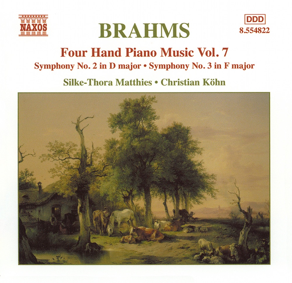 Обложка альбома «Brahms: Four-Hand Piano Music, Vol. 7» — Christian Köhn & Silke-Thora Matthies
