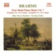 Brahms Four Hand Piano Music Vol 7