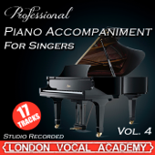 Professional Piano Accompaniment For Singers, Vol. 4 (Karaoke Backing Track)