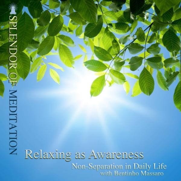 Relaxing as Awareness: Non-Separation in Daily Life, With Bentinho Massaro.