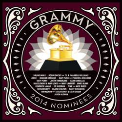 2014 GRAMMY® Nominees - Various Artists Cover Art