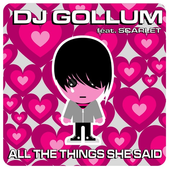 Cover artwork for All the Things She Said