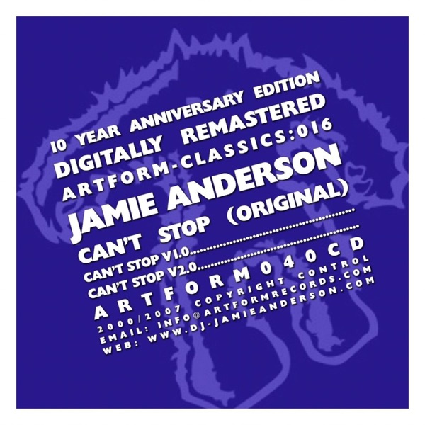 Can't Stop (Original) - Single