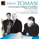 Tomasi Trombone Trumpet concertos pour trombone et trompette Noces de cendres