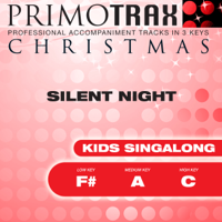 Silent Night (Medium Key - A - Performance Backing Track) - Christmas Primotrax Cover Art
