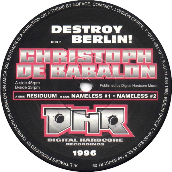 Destroy Berlin - Single