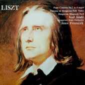 Liszt: Piano Concerto No. 2 in A Major, Fantasia on Hungarian Folk Tunes, Hungarian Rhapsody No. 8 (Hungaroton Classics) artwork