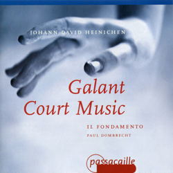 Galant Court Music - Il Fondamento &amp; Paul Dombrecht Cover Art