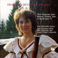 François Devienne: Three Quartets for Bassoon, Violin, Viola and Bass, Op. 73 - Kim Walker, Eric Pritchard & Sandy Wilson