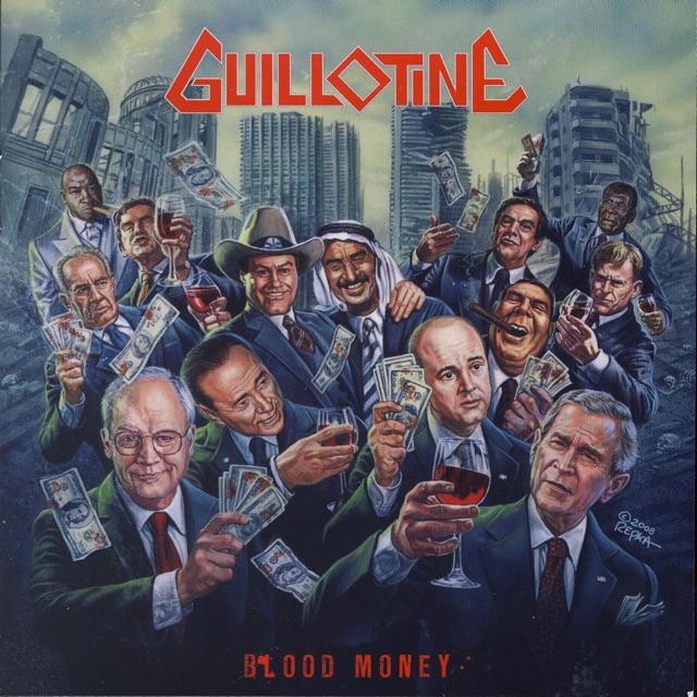 Guillotine Blood Money Album Cover