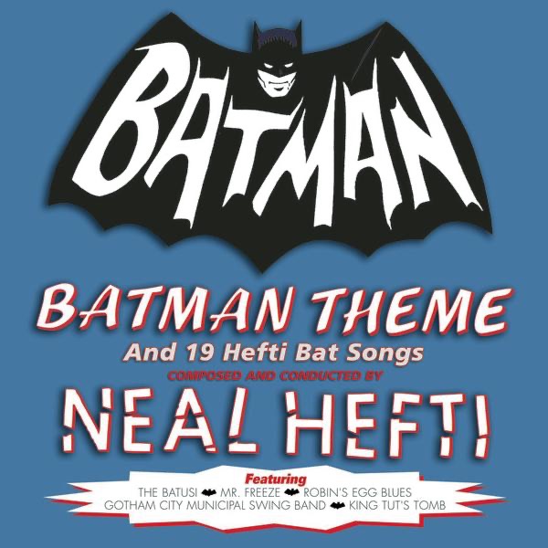 Batman Theme & 19 Hefti Bat Songs Album Cover