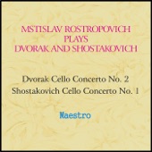 Rostropovich plays Dvorak and Shostakovich artwork