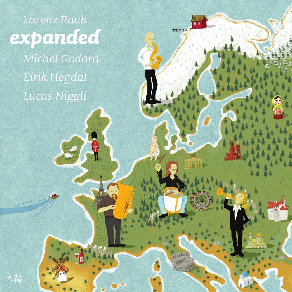 Обложка альбома «Expanded (feat. Eirik Hegdal, Michel Godard & Lucas Niggli)» — Lorenz Raab