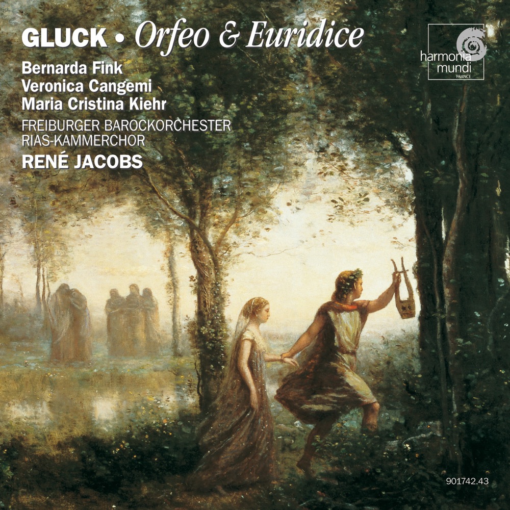 Обложка альбома «Gluck: Orfeo ed Euridice» — René Jacobs, Freiburger Barockorchester & RIAS Kammerchor