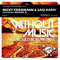 Without Music Remixed (feat. Michael G.) - Single - Micky Friedmann & Sagi Kariv