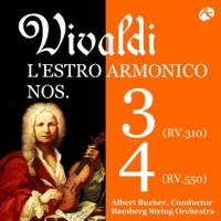 VIVALDI: L'estro armonico No.3&4 /Bamberg String Orchestra /Albert Bucher, Conductor