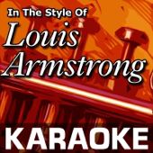 Karaoke in the Style of Louis Armstrong - EP