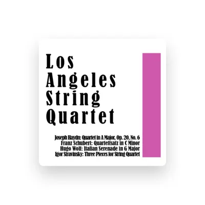 Listen to Los Angeles String Quartet, watch music videos, read bio, see tour dates & more!