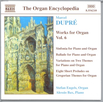 Dupré: Works for Organ, Vol.6