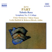 Pärt: Symphony No. 3; Tabula Rasa artwork