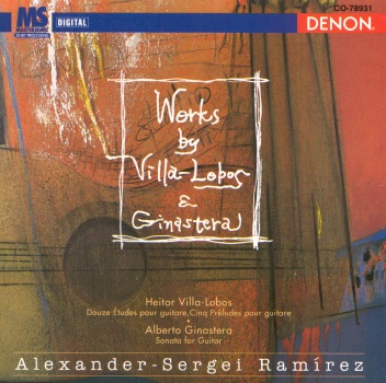 Обложка альбома «Villa-Lobos, Ginastera: Guitar Works» — Alexander-Sergei Ramírez