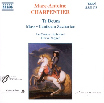 Charpentier: Te Deum, Mass & Canticum Zachariae