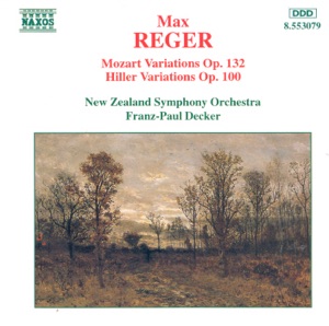 Reger: Variations and Fugues, Opp. 100 & 132