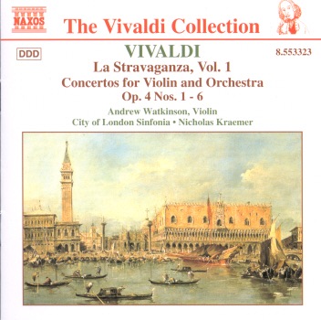 Vivaldi: "La Stravaganza" Concertos for Violin & Orchestra, Vol. 1