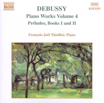 Обложка альбома «Debussy: Piano Works, Volume 4» — François-Joël Thiollier