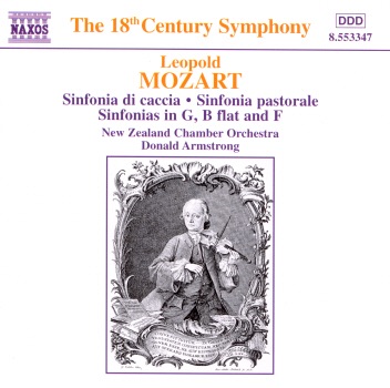 Обложка альбома «Leopold Mozart: Symphonies» — New Zealand Chamber Orchestra