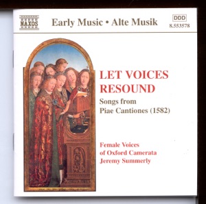 Let Voices Resound: Songs from Piae Cantiones (1582)