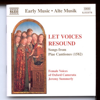 Let Voices Resound: Songs from Piae Cantiones (1582)