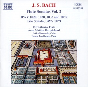 Bach: Flute Sonatas, Vol. 2