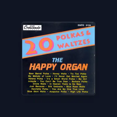 Listen to The Happy Organ, watch music videos, read bio, see tour dates & more!