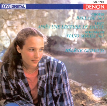 Chopin: Ballade No.1, Liszt: Aprés une lecture du Dante & Schumann: Piano Sonata No. 1