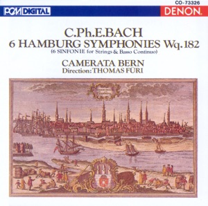C.P.E. Bach: 6 Hamburg Symphonies, Wq. 182