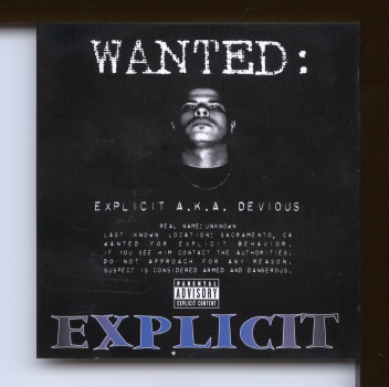 Wanted: Explicit A.K.A. Devious