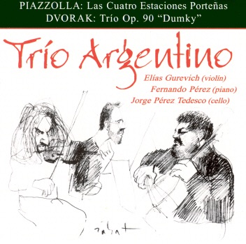 Piazzolla: Las Cuatro Estaciones Porteñas - Dvořák: Piano Trío, Op. 90 "Dumky"