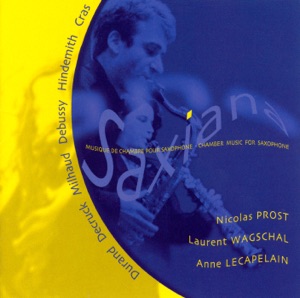 Saxiana: Chamber Music for Saxophone