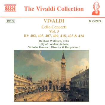 Vivaldi: Cello Concerti, Rv 402, 403, 409, 418, 423 & 424