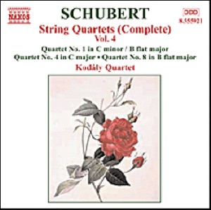 Schubert: Complete String Quartets, Vol. 4