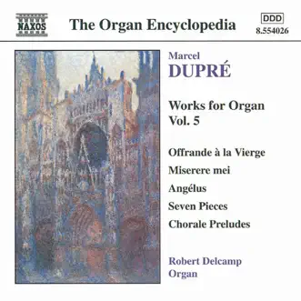 Dupré: Works for Organ, Vol. 5 by Robert Delcamp album reviews, ratings, credits