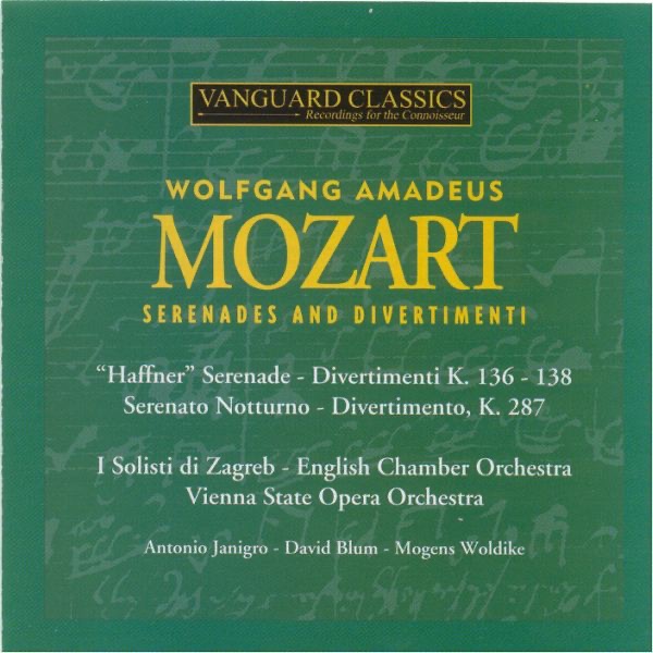 Mozart: Serenades and Divertimenti