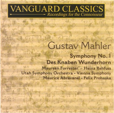 Mahler: Des Knaben Wunderhorn & Symphony No. 1