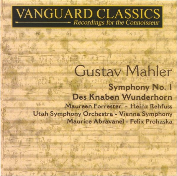 Mahler: Des Knaben Wunderhorn & Symphony No. 1