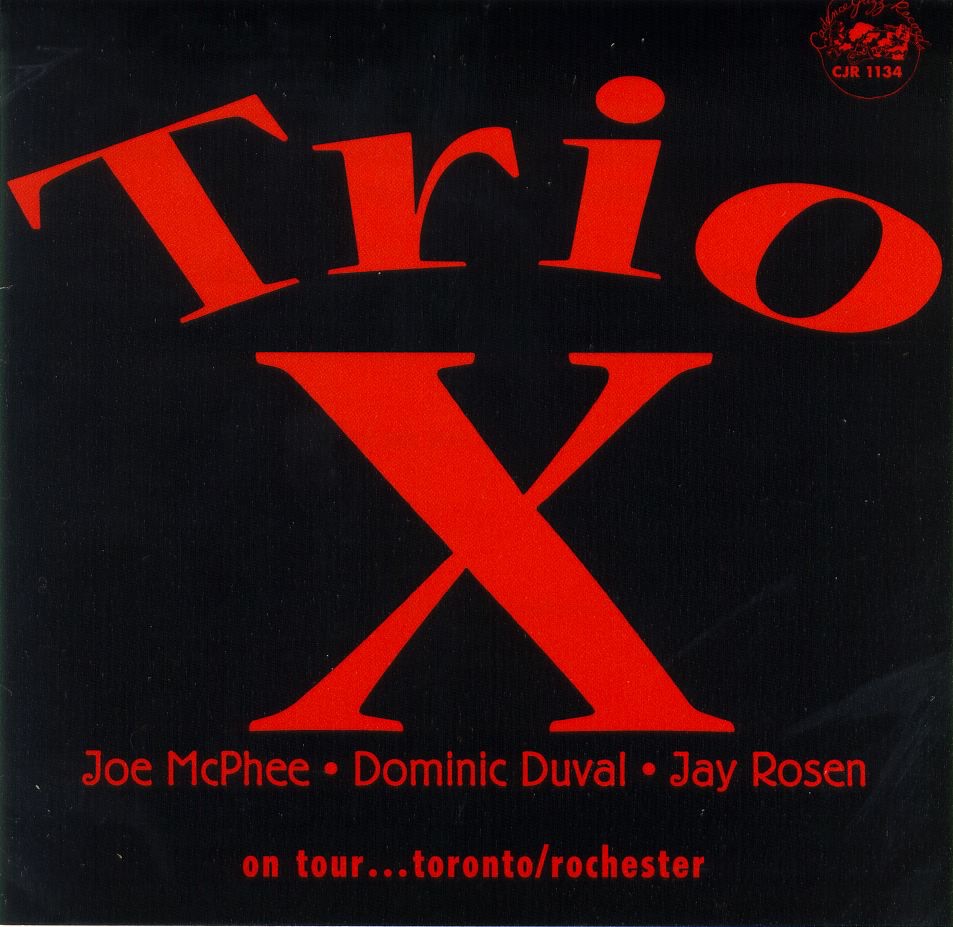 Обложка альбома «On Tour - Toronto / Rochester» — Trio X
