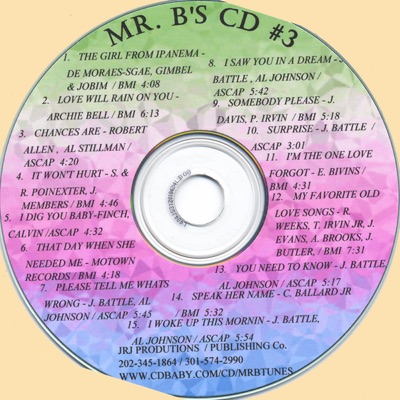 Mr . B's CD #3