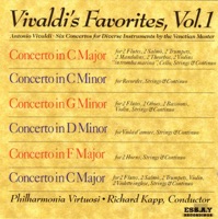 Vivaldi's Favorites - Vol. 1 - Philharmonia Virtuosi